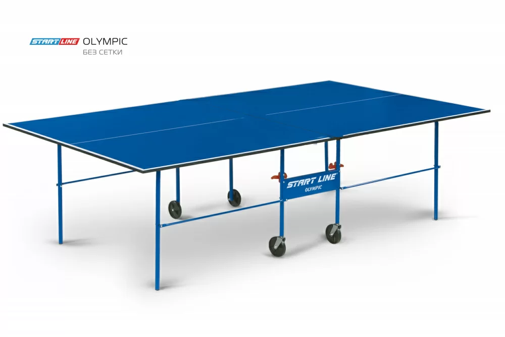 Фото Теннисный стол Start Line Olympic blue 6020 со склада магазина СпортЕВ