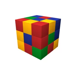 Мягкий конструктор Romana «Кубик-рубик» (стандартный) ДМФ-МК-27.90.13 (стандартный)