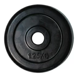 Диск обрезиненный Classic черный D26 мм PROFI-FIT  1,25 кг