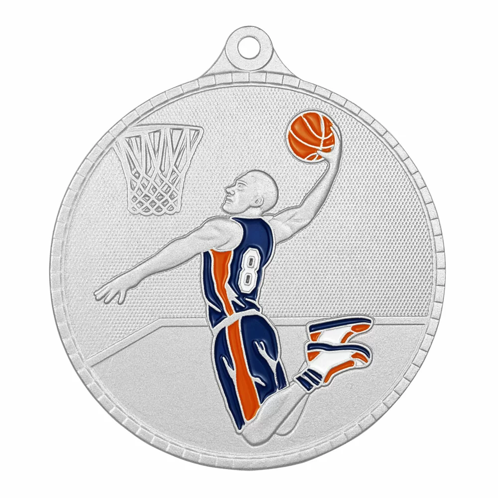 Фото Медаль MZP 595-55/S баскетбол (D-55мм, s-2 мм) со склада магазина СпортЕВ