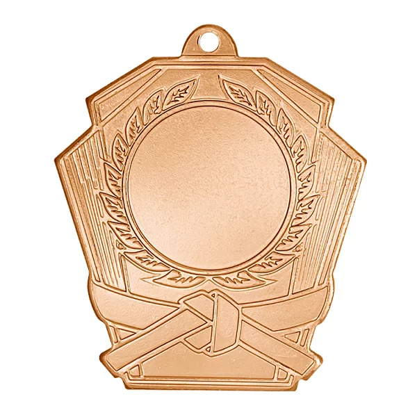 Фото Медаль MZ 75-50/В (50х53мм, D-25мм, s-2мм) со склада магазина Спортев