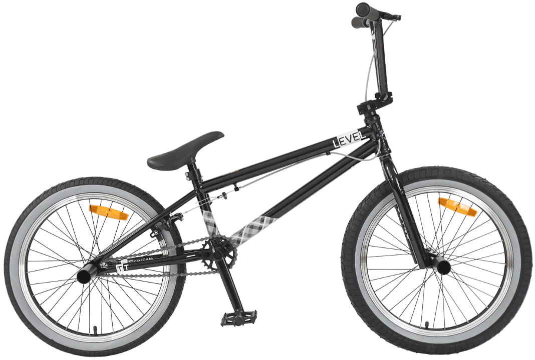 Фото Велосипед BMX TechTeam Level 20" (2023) черный 40031 со склада магазина СпортЕВ