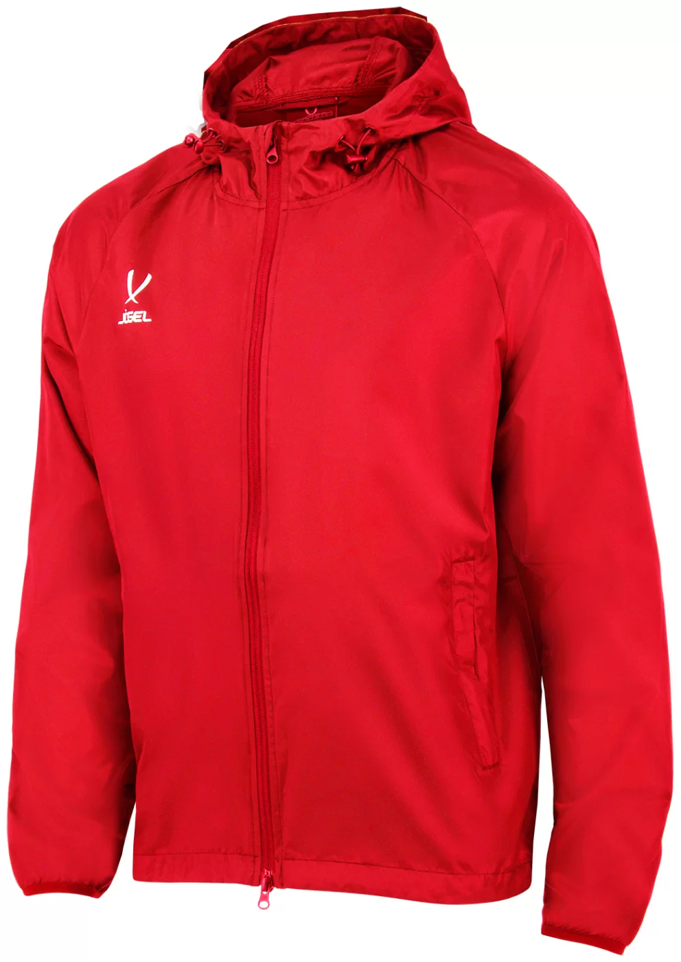 Фото Куртка ветрозащитная Jogel Camp Rain Jacket JC4WB0122.R2 красный 369 со склада магазина СпортЕВ