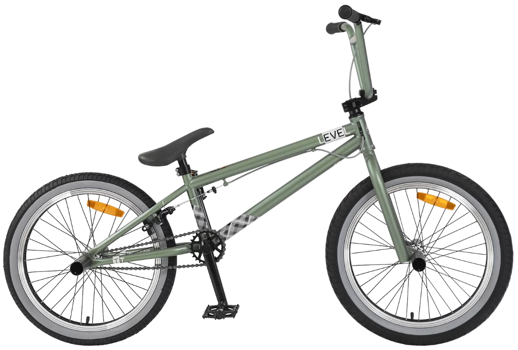 Фото Велосипед BMX TechTeam Level 20" (2023) фисташковый 30013 со склада магазина СпортЕВ