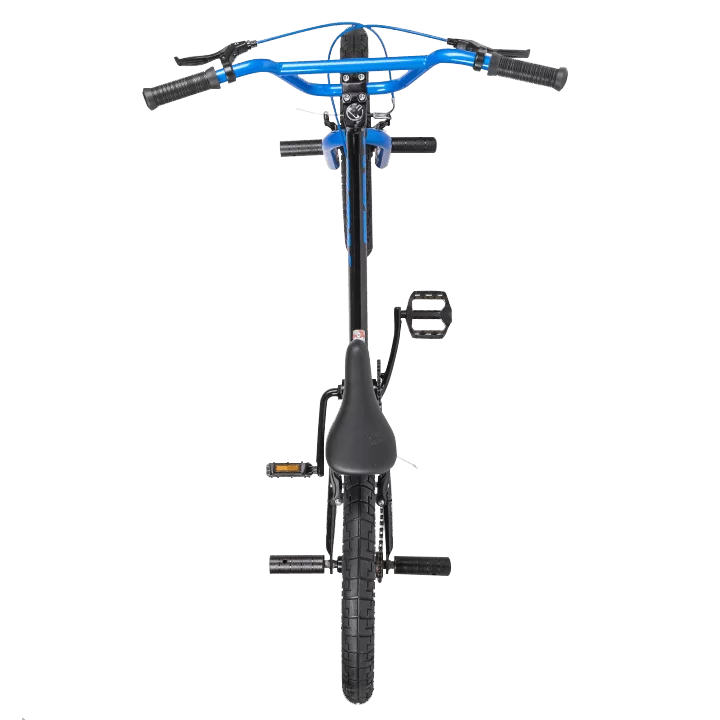 Фото Велосипед BMX TechTeam Fox 20" (2023) черно-бирюзовый/бирюзовый 370014 со склада магазина СпортЕВ