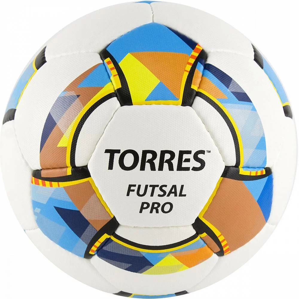 Фото Мяч футзальный Torres Futsal Pro №4 бело-мультиколор FS32024 со склада магазина Спортев