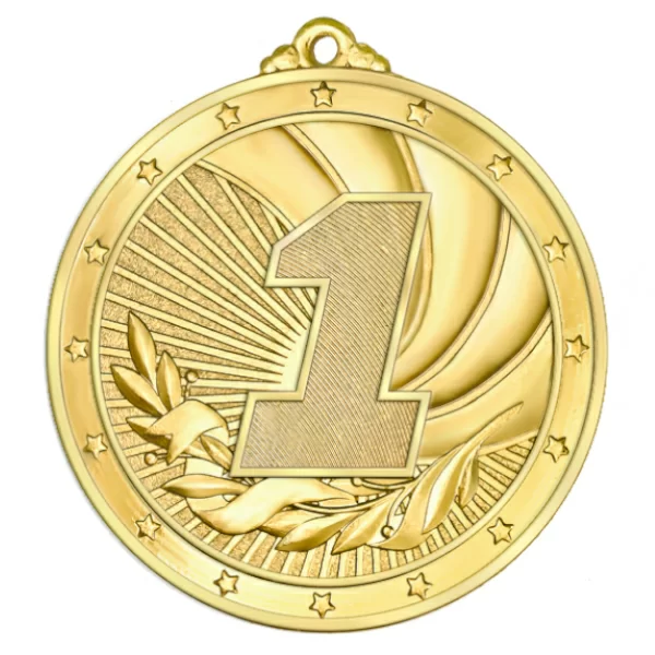 Фото Медаль MZ 31-70/G 1 место (D-70 мм, s-2,5 мм) со склада магазина Спортев