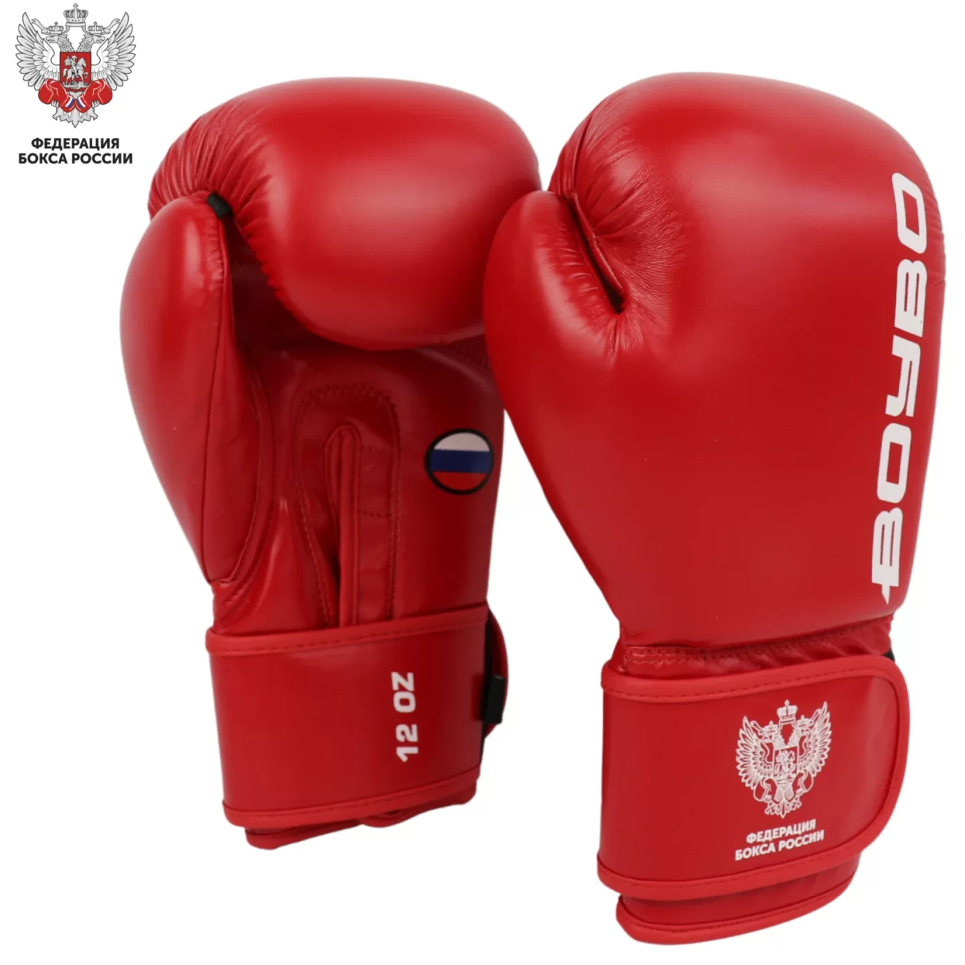 Фото Перчатки боксерские BoyBo Titan одобрены ФРБ, красные IB-23 со склада магазина СпортЕВ