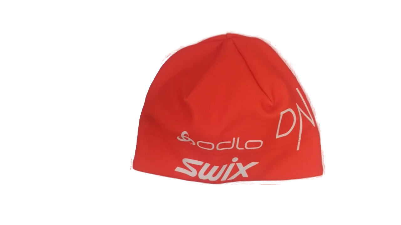 Фото Шапка гоночная с лого DnB красный со склада магазина Спортев