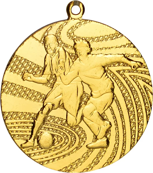 Фото Медаль MMC 1340/G футбол (D-40 мм, s-1,5 мм) со склада магазина Спортев