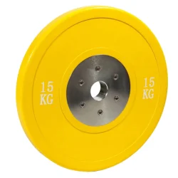 Диск профессиональный обрезиненный HARD цветной D51 мм PROFI-FIT 15 кг