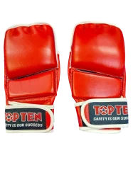 Перчатки для единоборств Top Ten Mix Fight красные