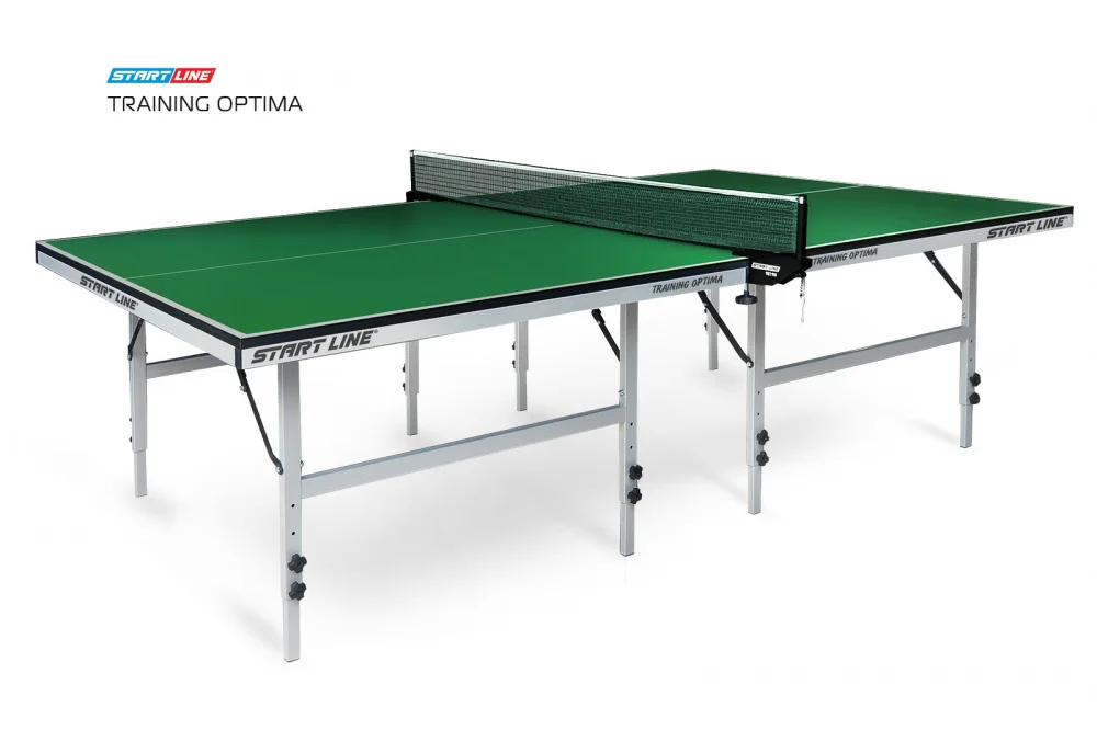 Стол теннисный Training Optima Зелёный Фото Стол теннисный Training Optima Зелёный со склада магазина Спортев