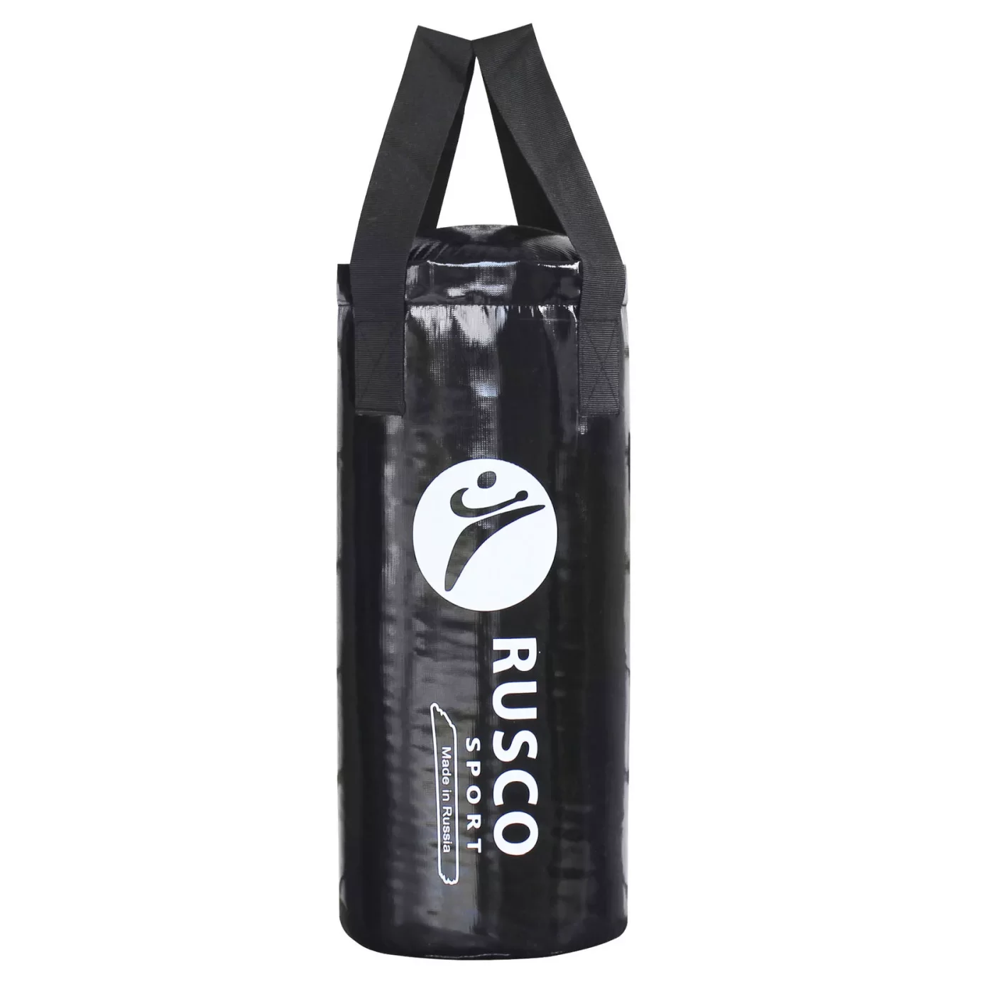 Фото Мешок боксерский RuscoSport 8 кг (+/- 2 кг), 55 см, d-25 см черный 4771 со склада магазина СпортЕВ