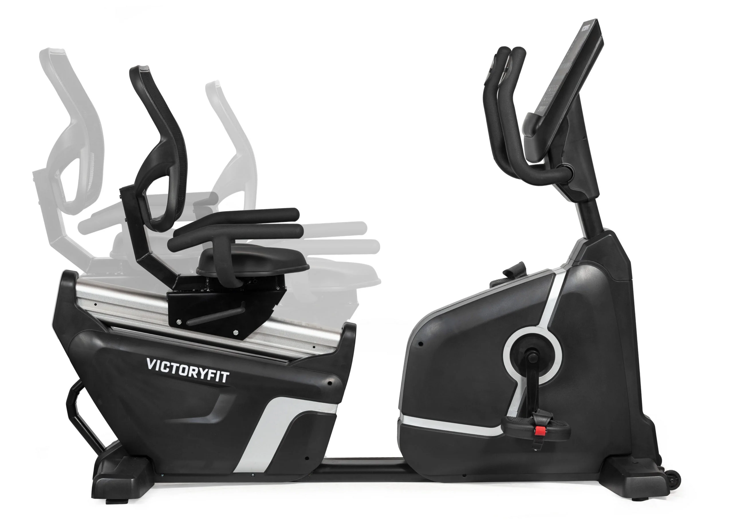 Фото Велотренажер горизонтальный VictoryFit VF-D006 со склада магазина Спортев