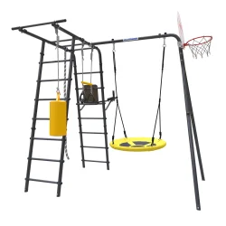 ROMANA Спорт (антрацит) (с качелями гнездо) 103.20.07+1.Д-26.04