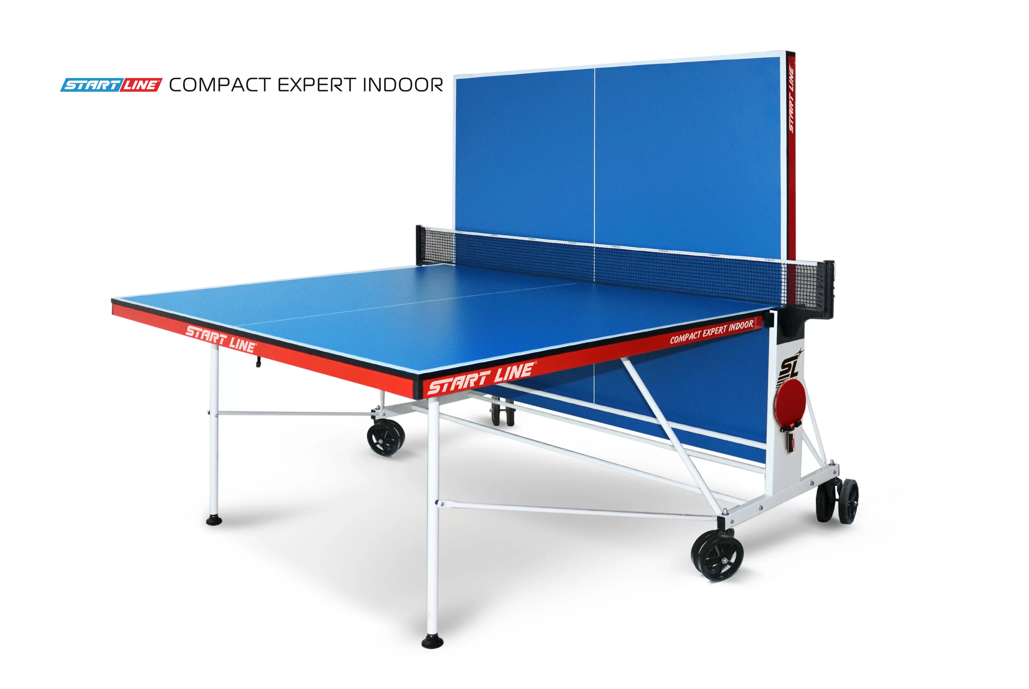 Фото Теннисный стол Start Line Compact Expert Indoor blue со склада магазина СпортЕВ