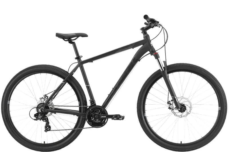 Фото Велосипед Stark Hunter 29 2 D (2021) черный со склада магазина СпортЕВ