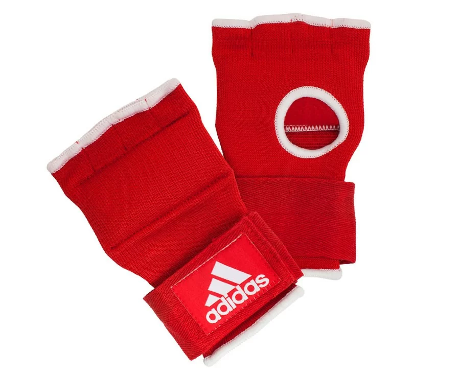 Фото Перчатки внутренние Adidas Super Inner Gloves красн/белые S adiBP02 со склада магазина СпортЕВ