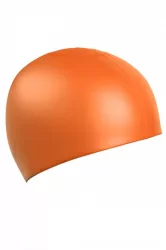 Шапочка для плавания Mad Wave Standard Silicone Cap оранжевый 9973 0 07