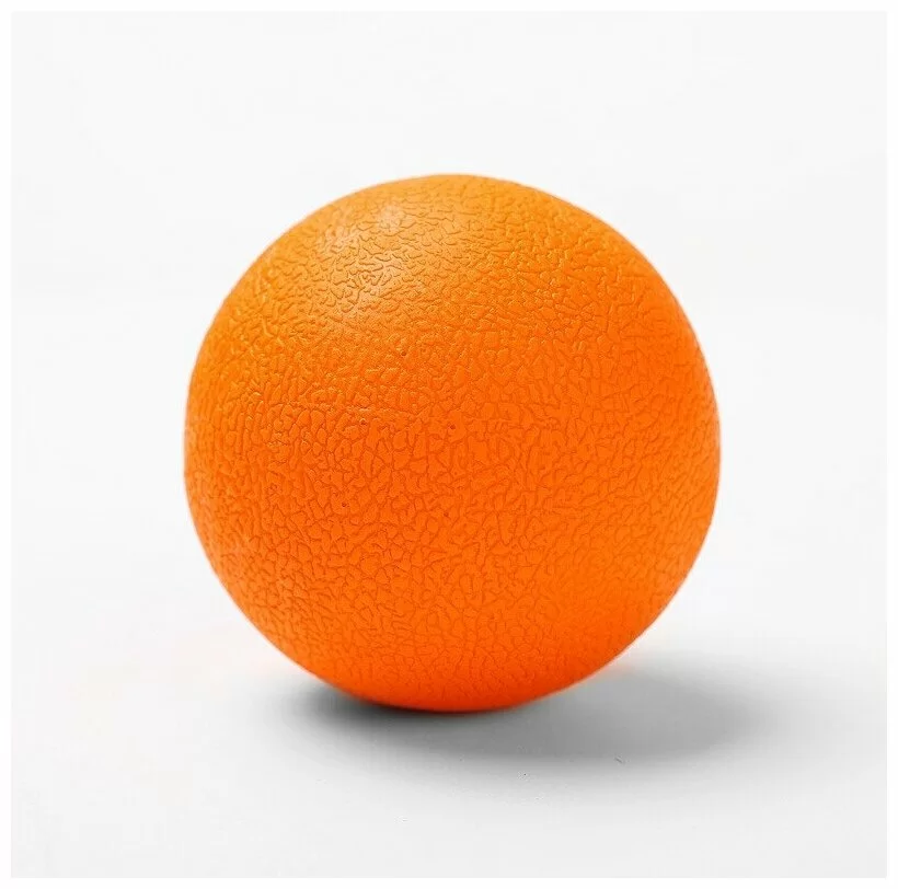 Фото Мяч для МФР D34410 MFR-1 твердый 65 мм оранжевый 10019465 со склада магазина СпортЕВ