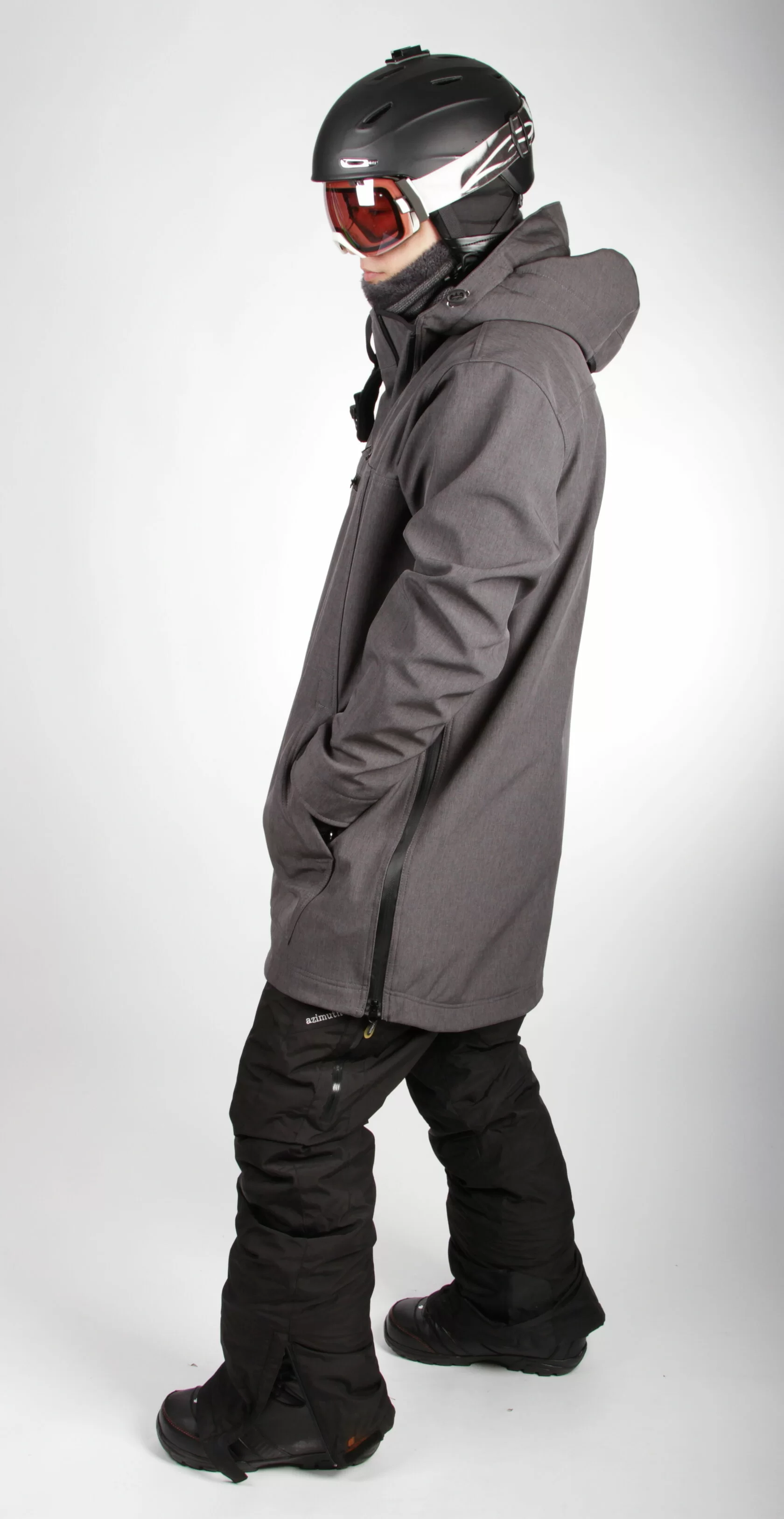 Фото Куртка (Анорак) Frost Siberian Wear графит/меланж со склада магазина СпортЕВ
