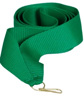 Фото Лента для медали V2-GN зеленая (22 мм) со склада магазина Спортев