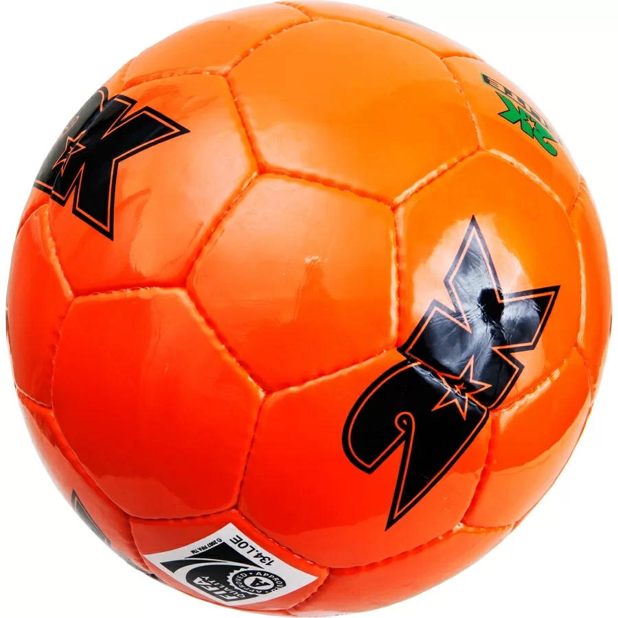 Фото Мяч футбольный 2K Elite №5 orange/black 127053 со склада магазина СпортЕВ