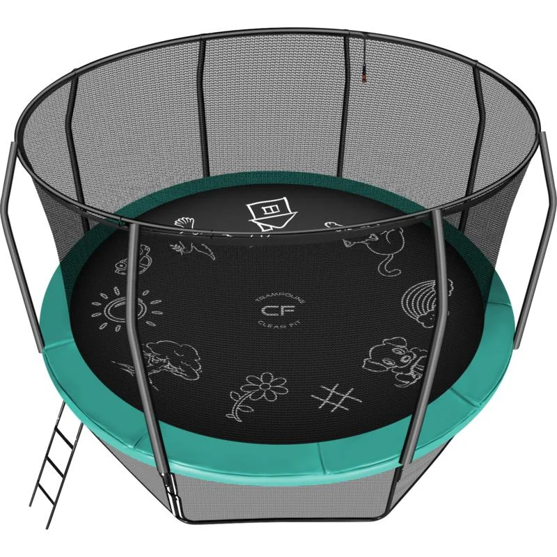 Фото Каркасный батут Clear Fit FamilyHop 12Ft со склада магазина Спортев