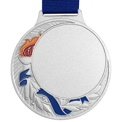 Медаль MZP 516-70/SM с лентой (D-70мм, s-3 мм)