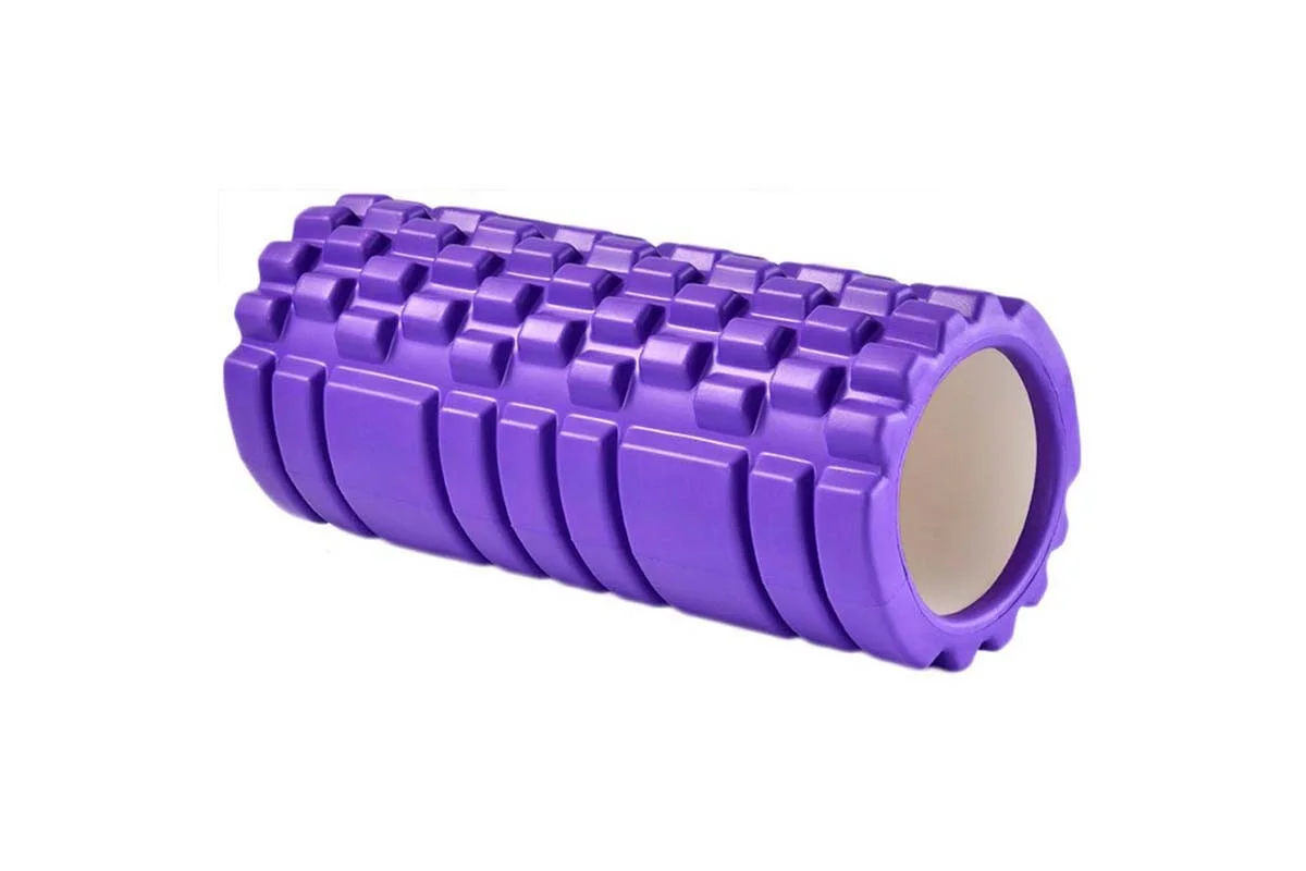 Фото Ролик для йоги 30х10 см E45951 фиолетовый 10022715 со склада магазина Спортев