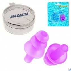 Беруши для плавания Magnum EP-3-P с пластиковым боксом розовые