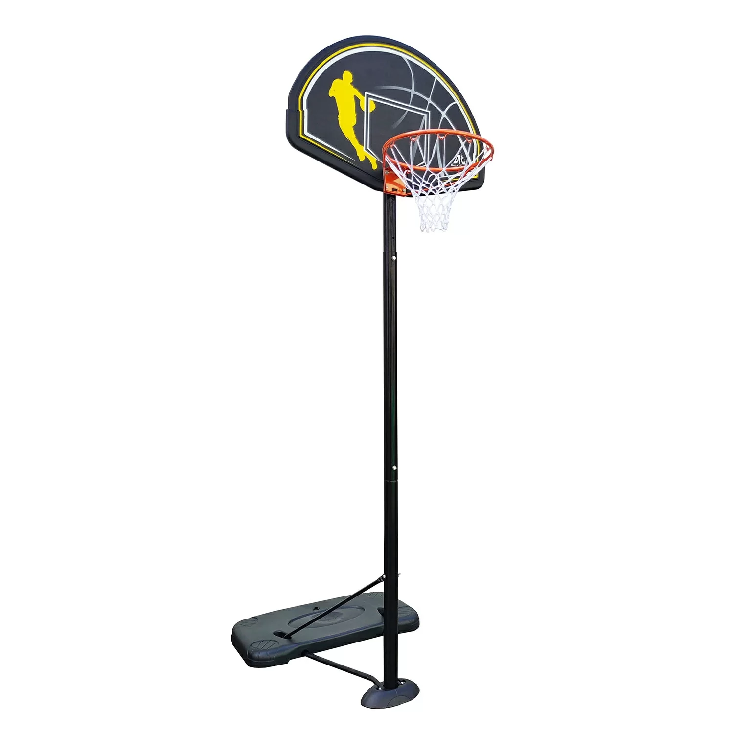 Фото Баскетбольная мобильная стойка DFC STAND44HD2 112x72см HDPE со склада магазина СпортЕВ