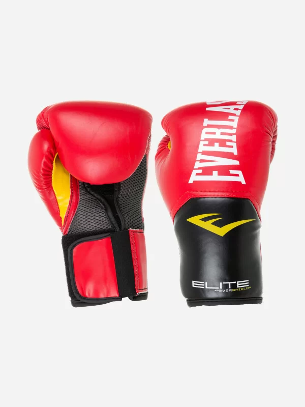 Фото Перчатки боксерские Everlast Elite ProStyle тренировочные красные P00001243/1198 со склада магазина СпортЕВ