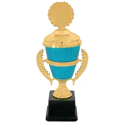 Кубок HB 2035 BLU (H-32,5 см, D-100 мм)