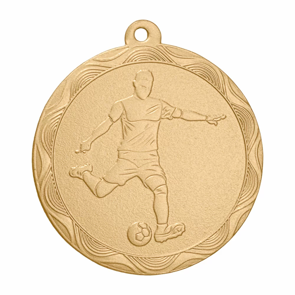 Фото Медаль MZ 72-50/GM футбол (D-50мм, s-2,5мм) со склада магазина СпортЕВ