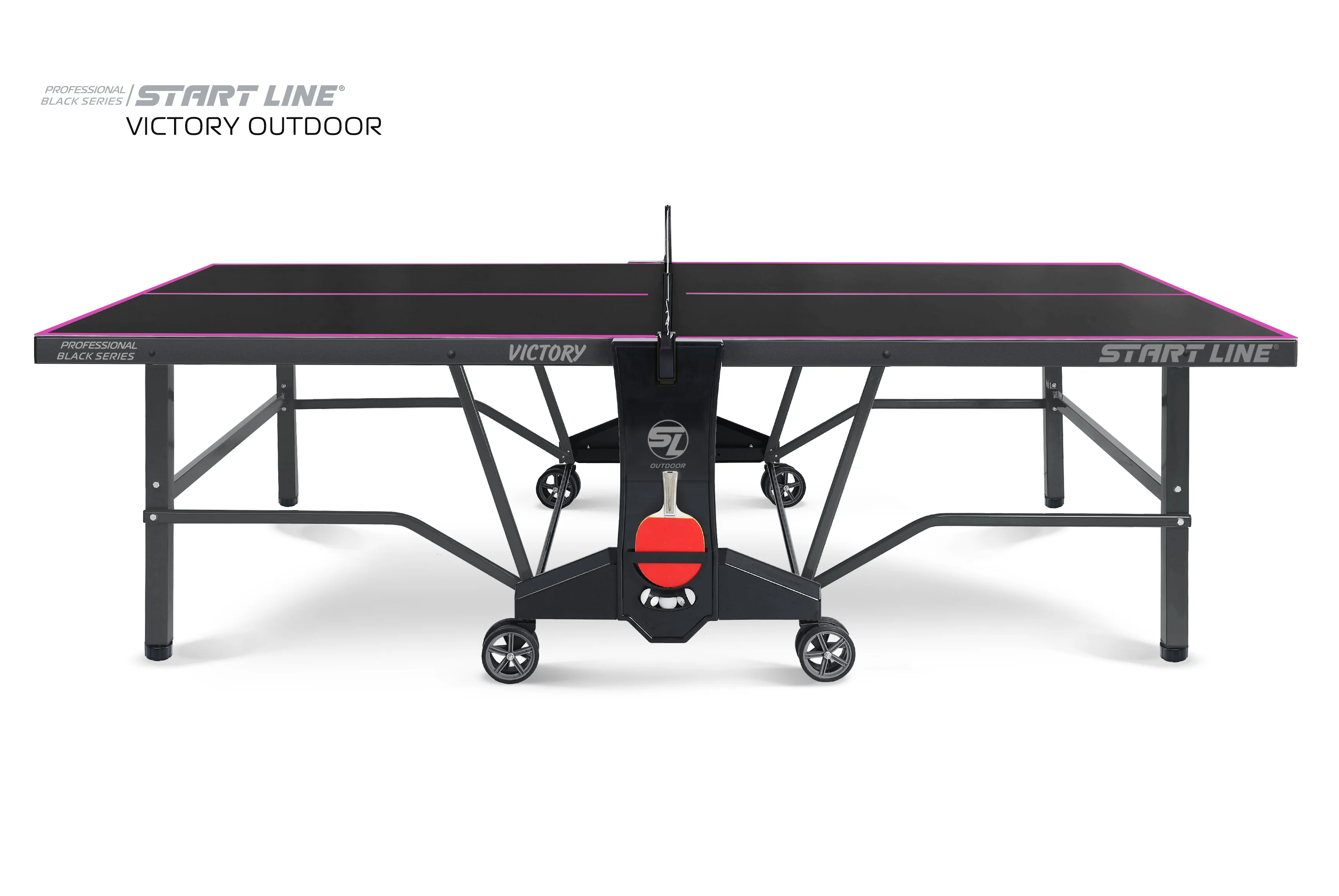 Фото Стол теннисный VICTORY 6 Всепогодный Black со склада магазина Спортев