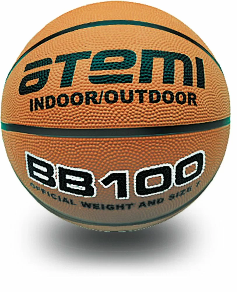 Фото Мяч баскетбольный Atemi BB100 размер №7 резина 101328 со склада магазина СпортЕВ