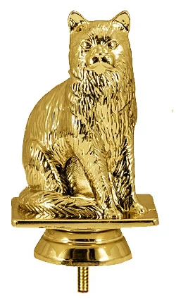 Фото Фигура B359/G кошка (H-9,5 см) со склада магазина Спортев