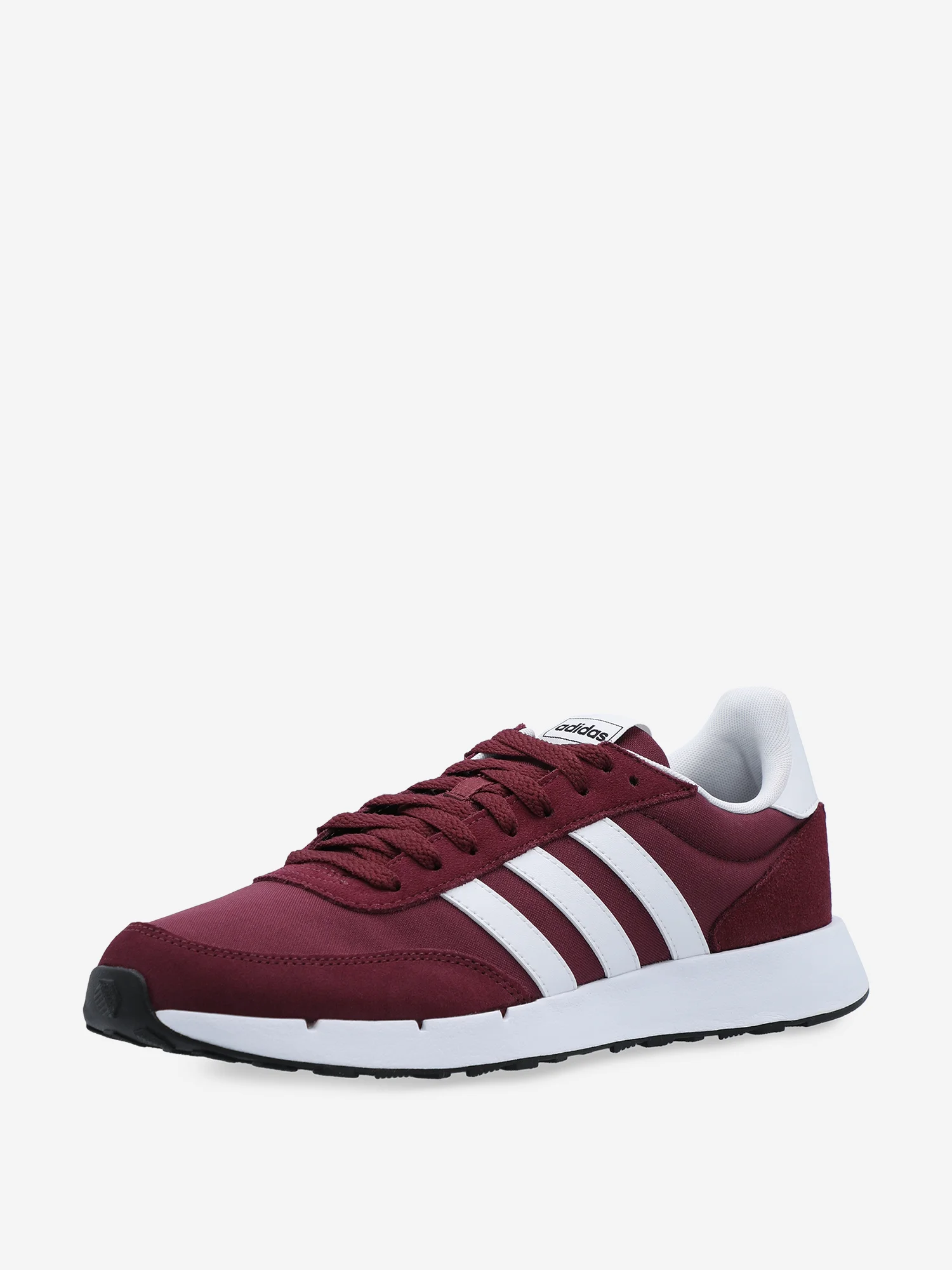 Кроссовки Adidas Run 60s 2.0 бордовый HO0355 Фото Кроссовки Adidas Run 60s 2.0 бордовый HO0355 со склада магазина Спортев
