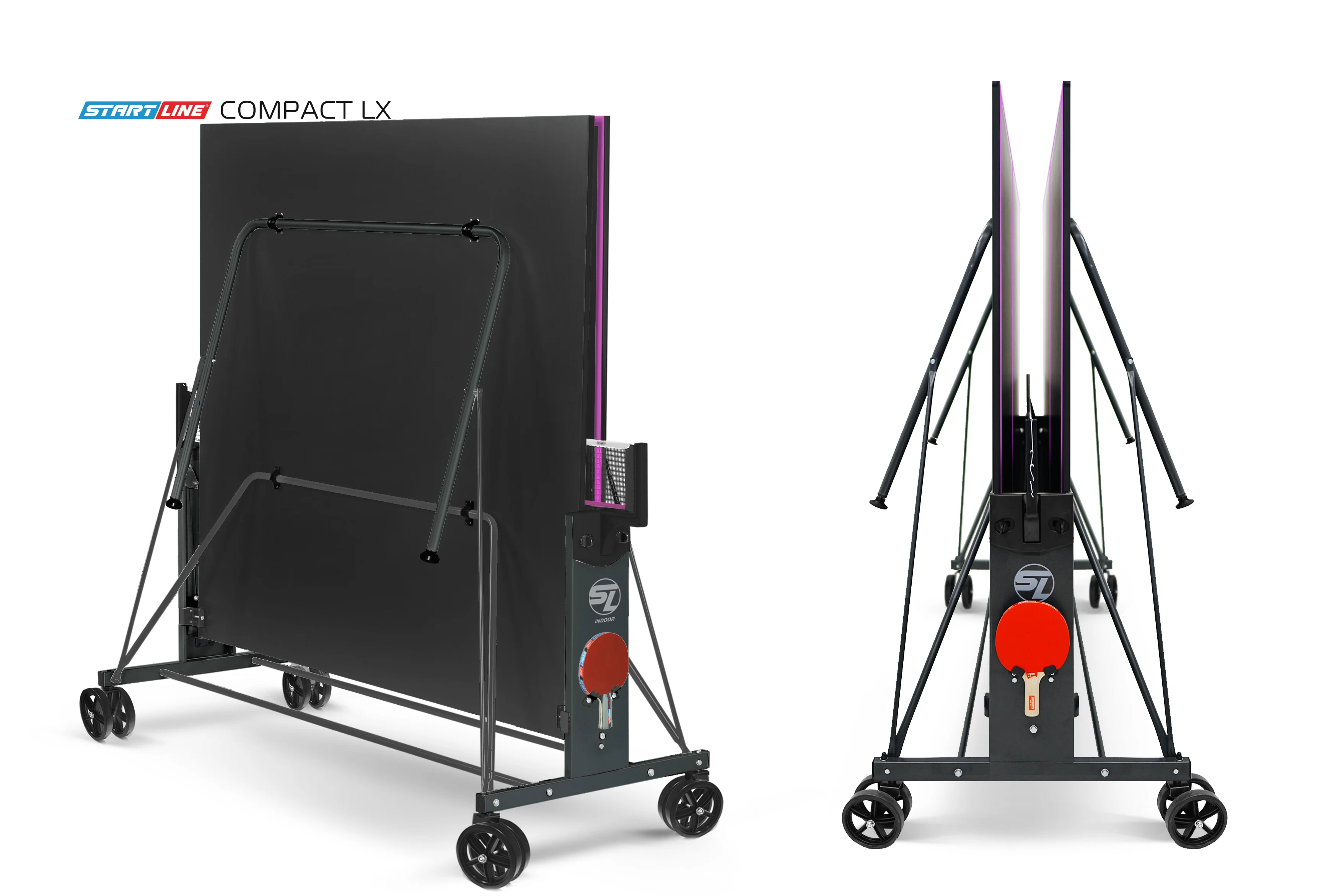 Фото Стол теннисный Compact LX Black со склада магазина Спортев