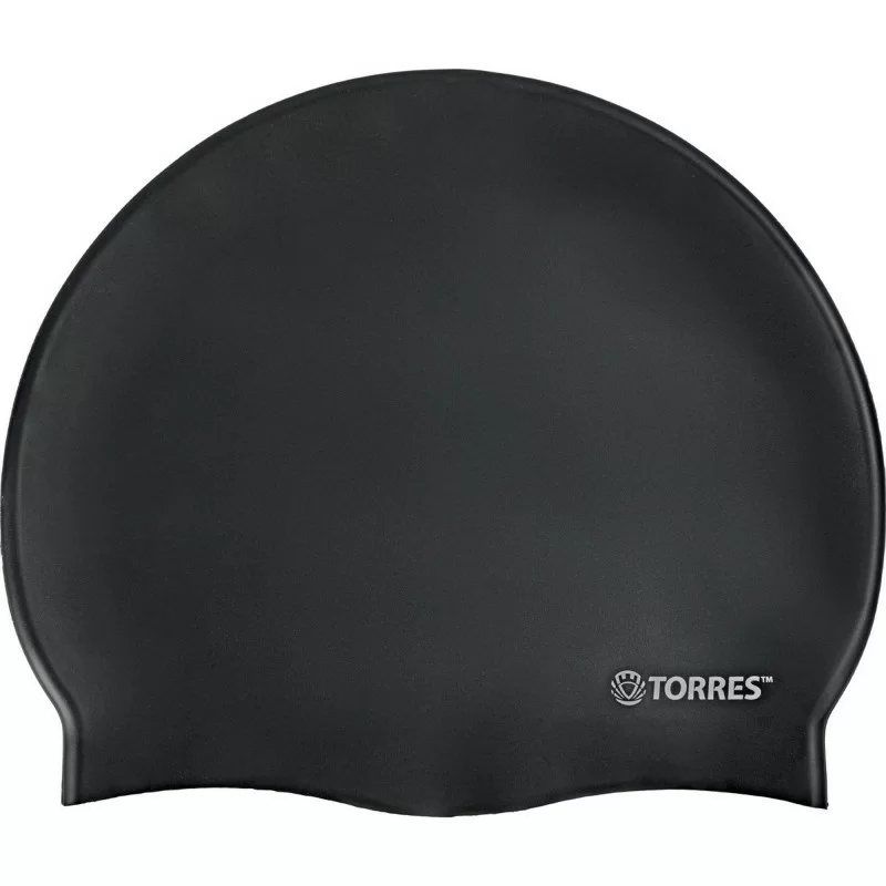 Фото Шапочка для плавания Torres No Wrinkle силикон черный SW-12203BK со склада магазина СпортЕВ