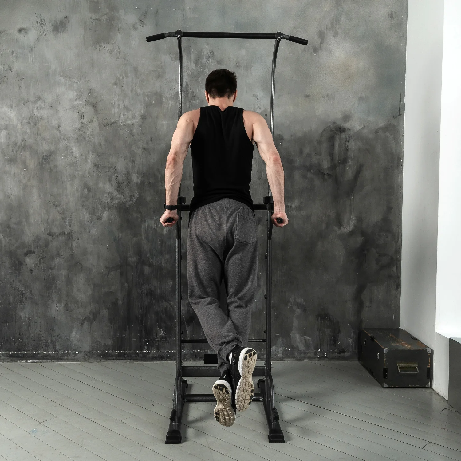 Фото Турник-брусья со скамьей DFC Power Tower G003 со склада магазина Спортев