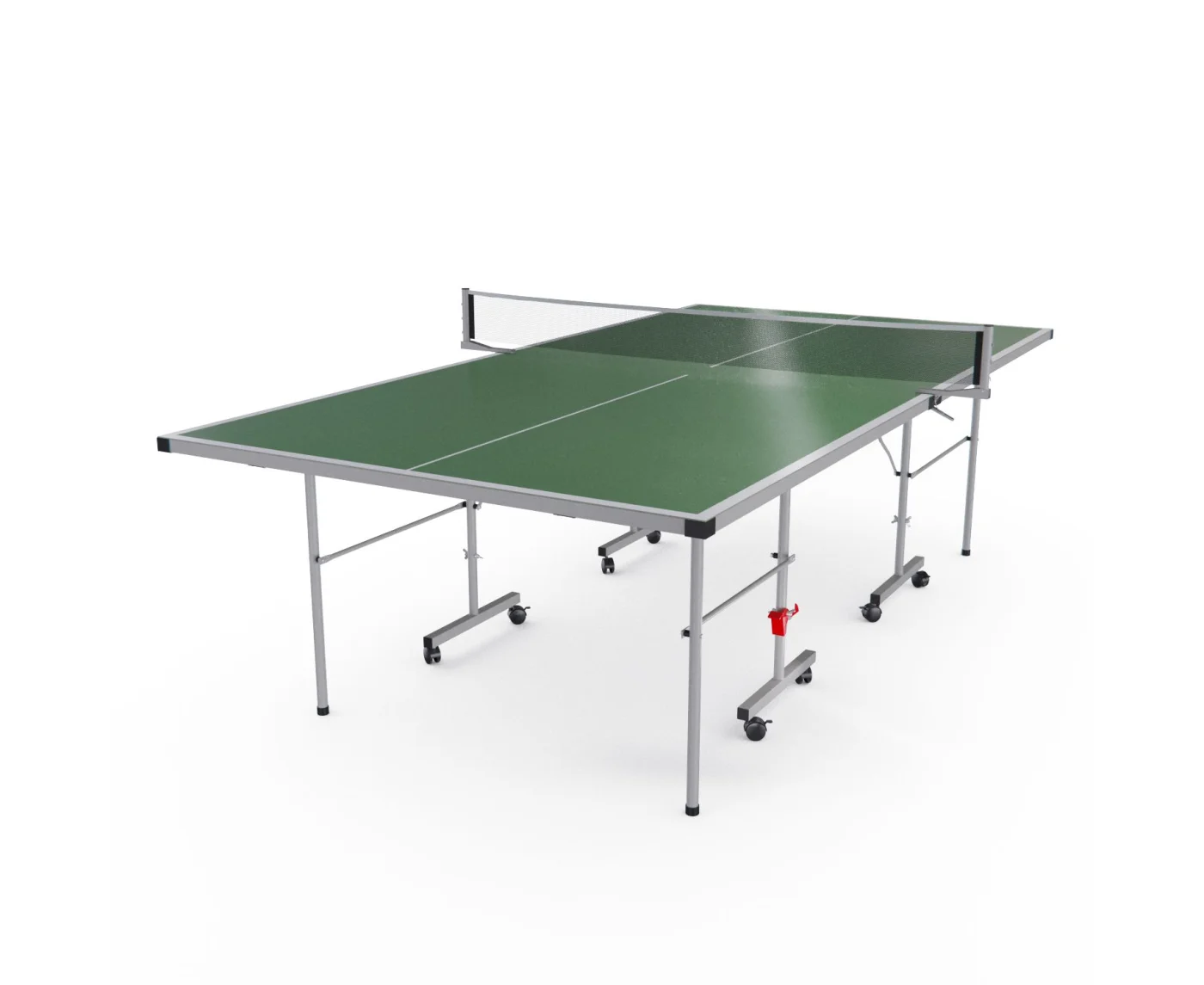 Фото Теннисный стол DFC TORNADO, 4 мм, зеленый, с сеткой S600G со склада магазина Спортев