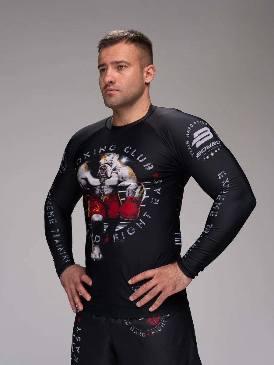 Фото Рашгард BoyBo Bulldog MMA взрослый 3150 со склада магазина Спортев