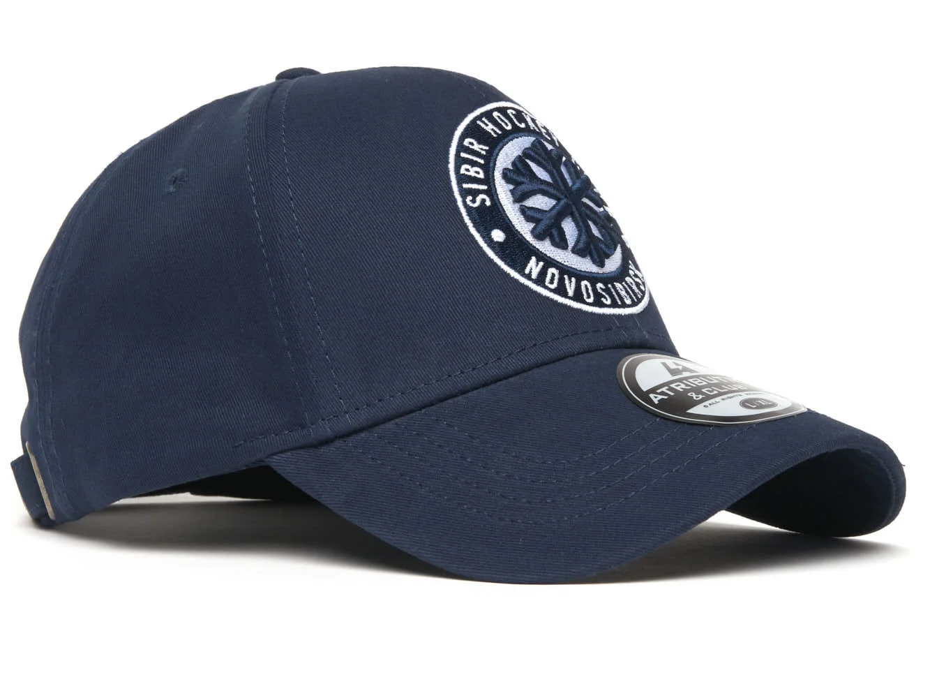 Фото Бейсболка ХК Сибирь синяя р.55-58 10182 со склада магазина Спортев