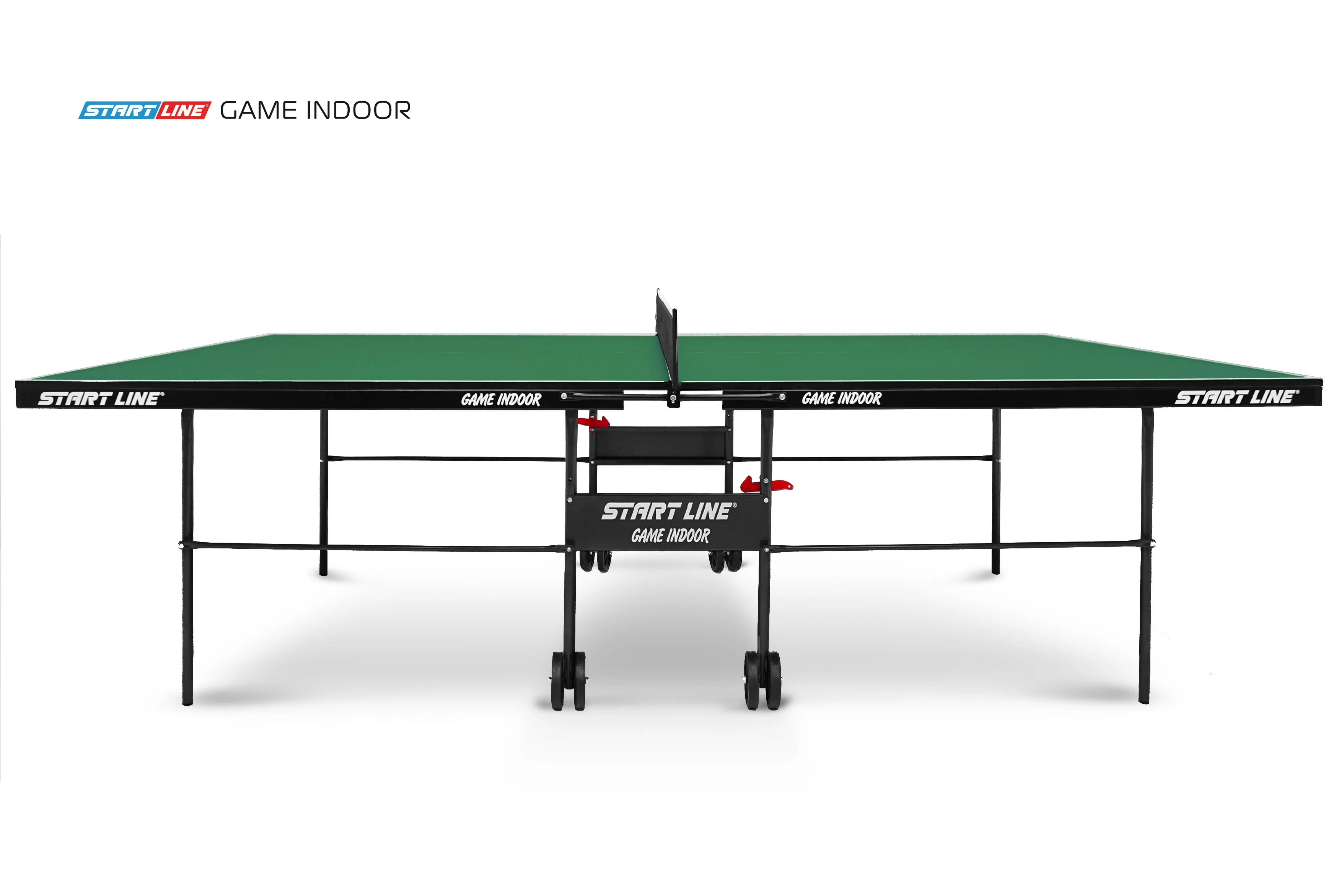 Фото Теннисный стол Start Line Game Indoor с сеткой Green 6031-3 со склада магазина СпортЕВ