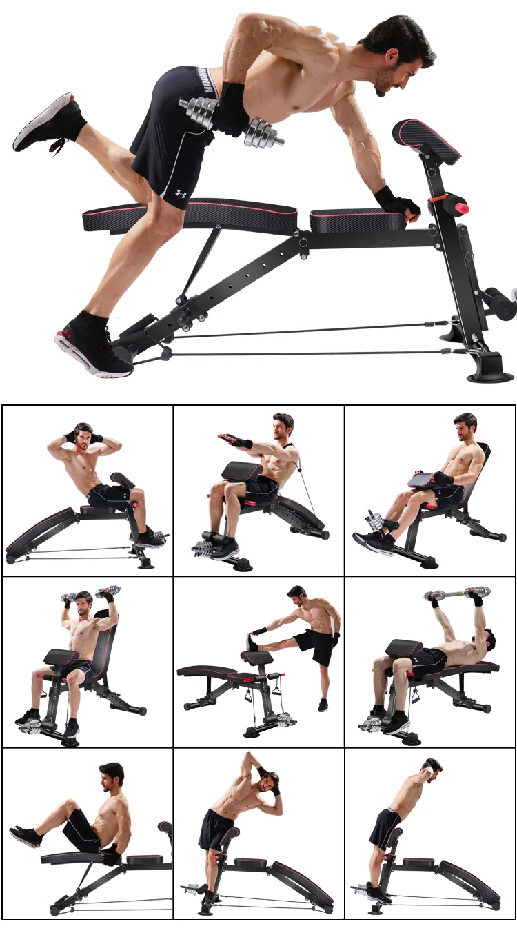 Фото Скамья многофункциональная VictoryFit VF-T21 со склада магазина Спортев