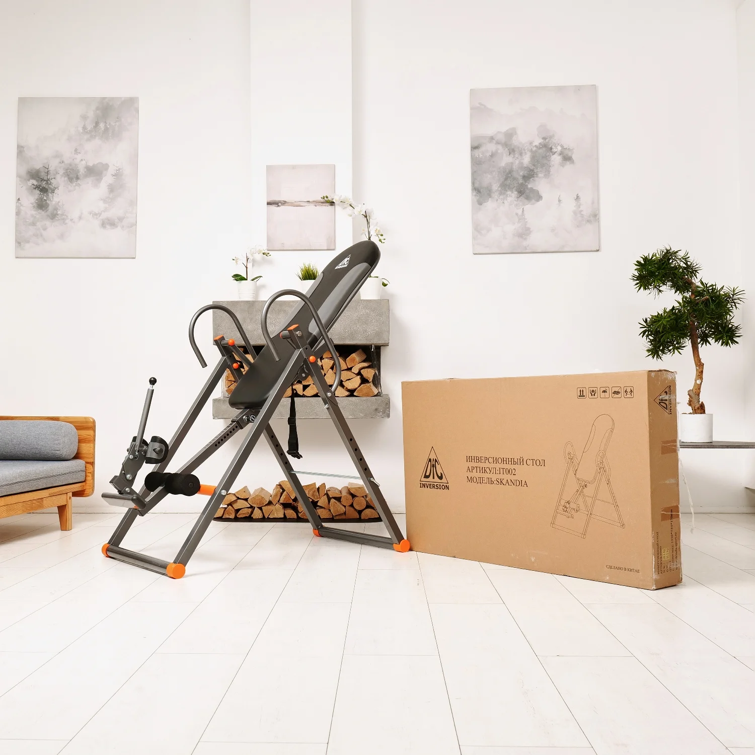 Фото Инверсионный стол DFC IT002 складной со склада магазина Спортев