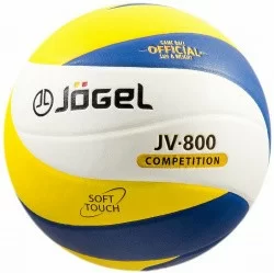 Мяч волейбольный Jogel JV-800 синий/желтый 19099
